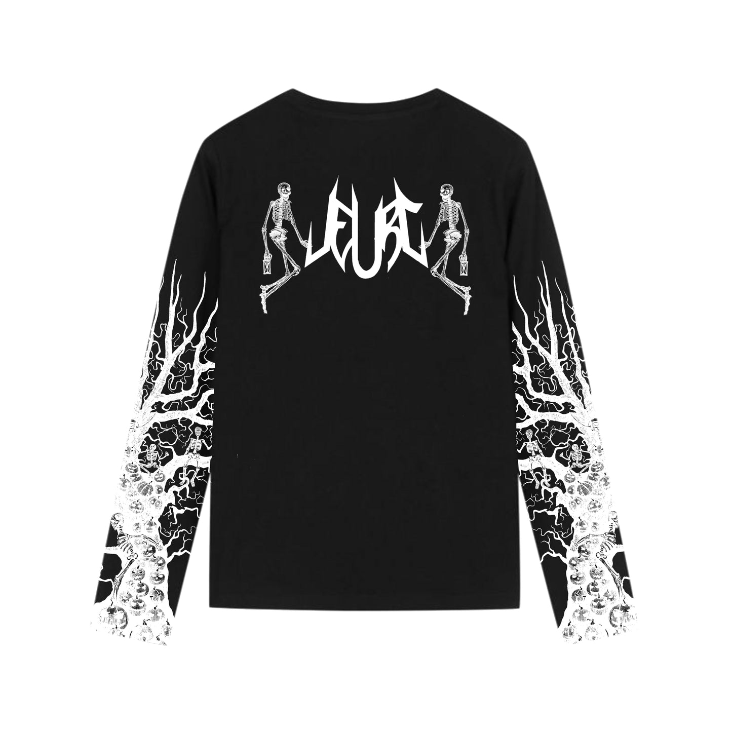 VEURC Skull LONG SLEEVE TEE