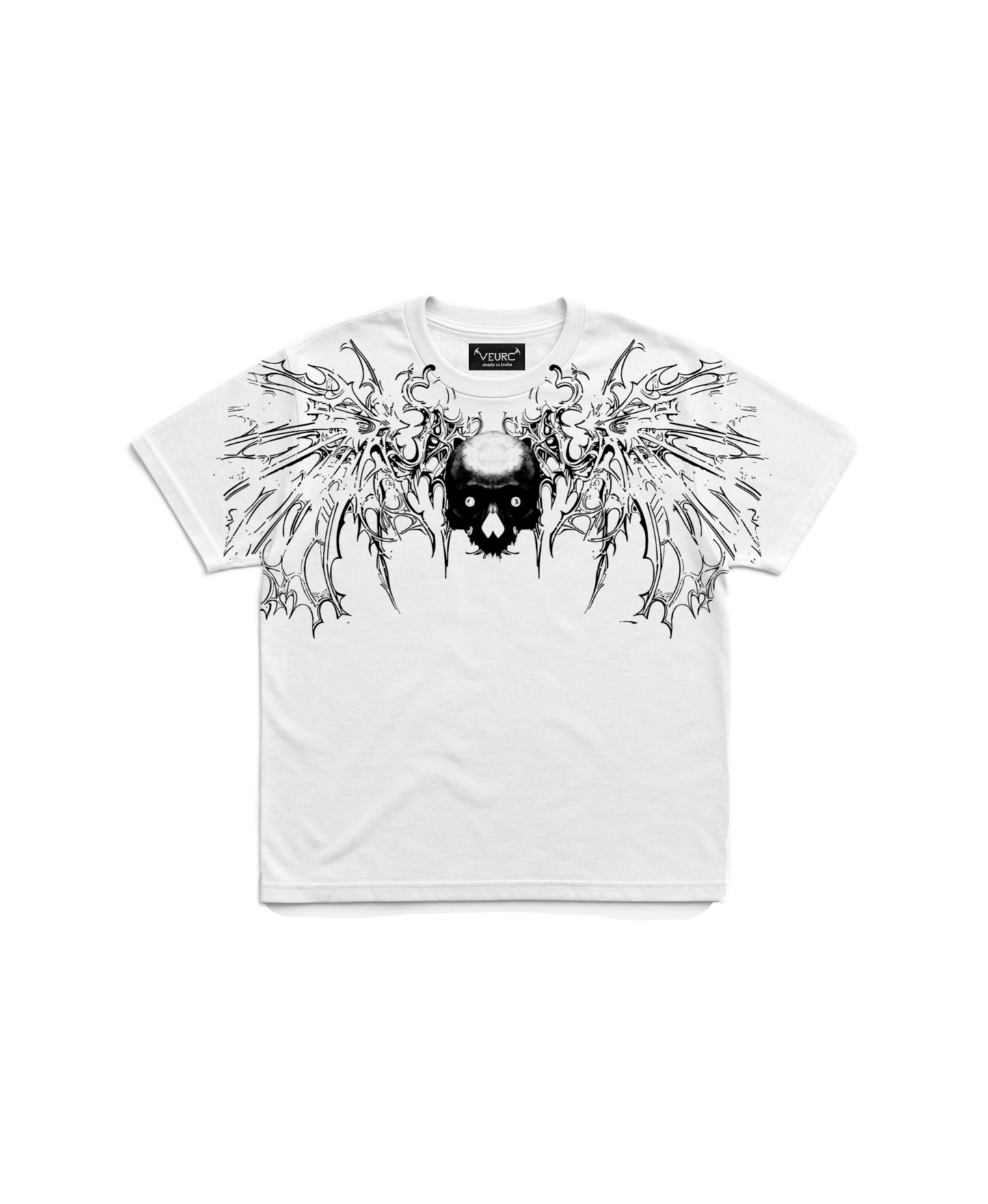 BLACK HEAD TEE (WHITE)