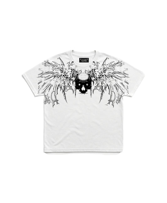 BLACK HEAD TEE (WHITE)