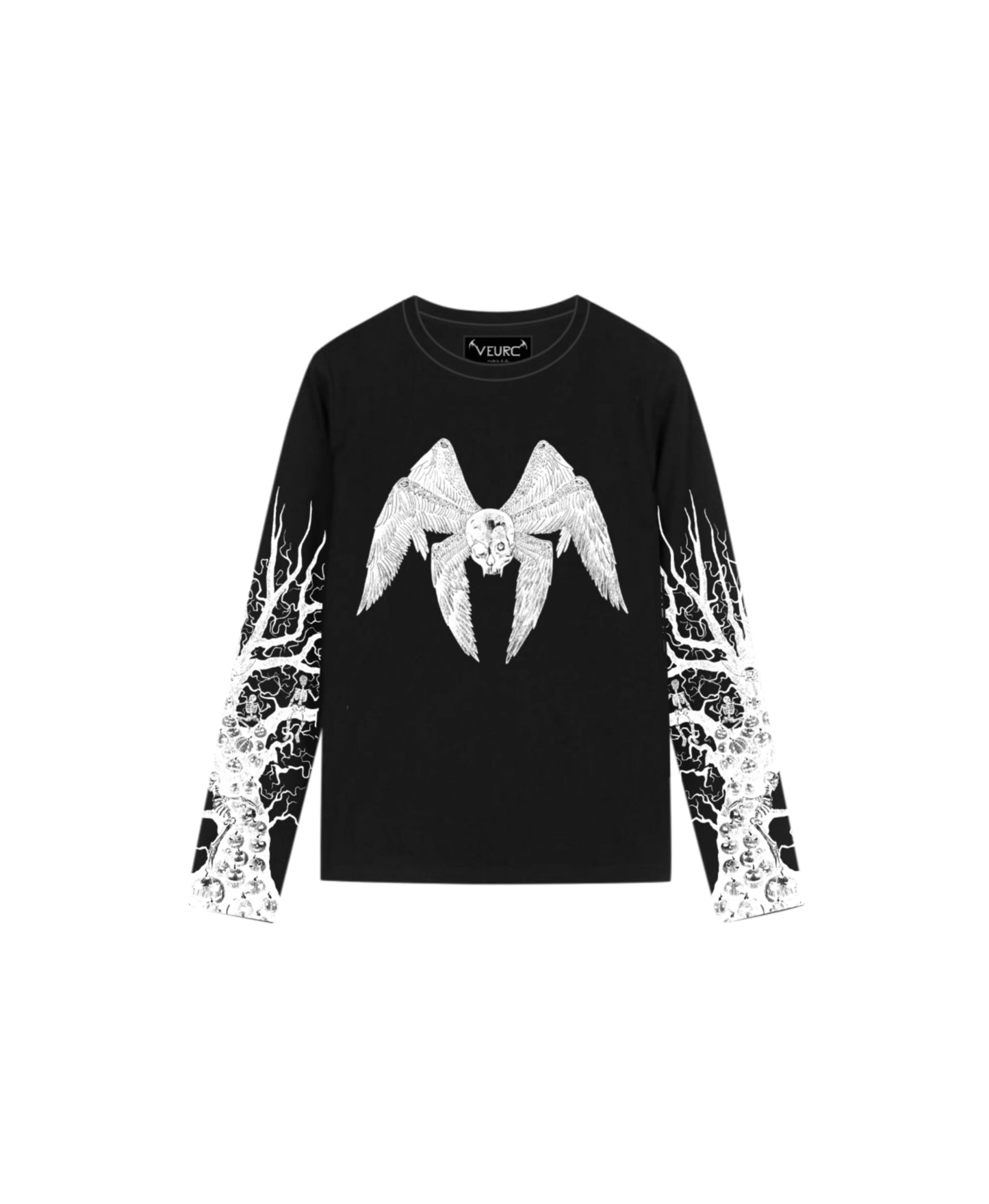 (FULL) VEURC SKULL LONG SLEEVE TEE